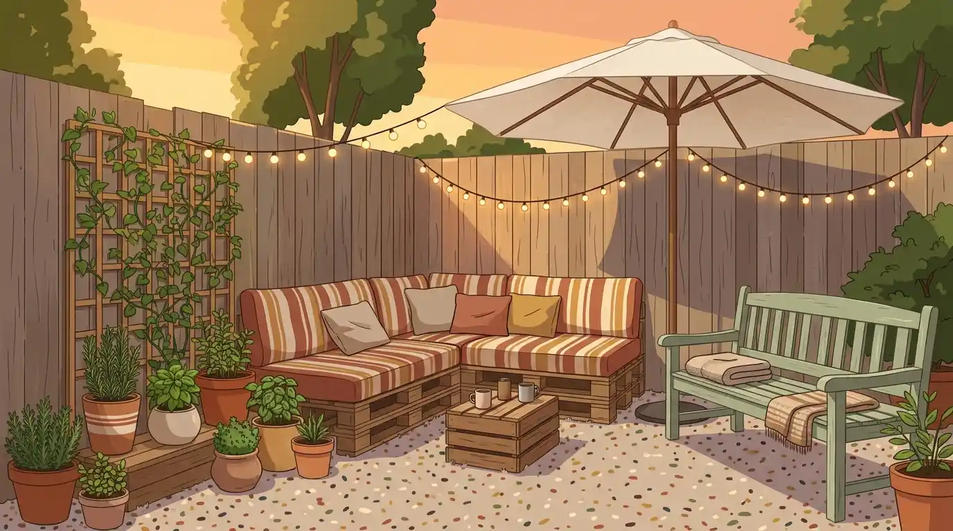 How to Create an Outdoor Living Space on a Budget